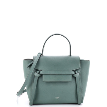 Celine Belt Bag Textured Leather Nano