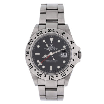 Rolex Oyster Perpetual Explorer II Automatic Watch Stainless Steel 40
