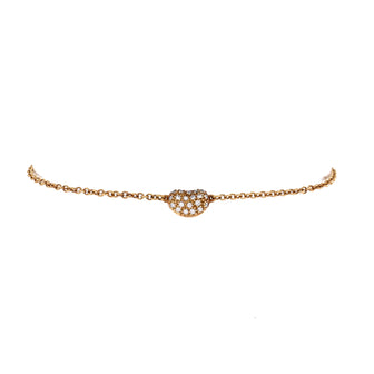 Tiffany & Co. Tiffany & Co.	Elsa Peretti Bean Bracelet 18K Yellow Gold with Diamonds