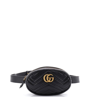 Gucci GG Marmont Belt Bag Matelasse Leather