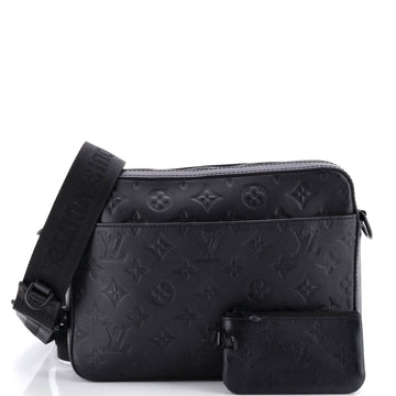 Louis Vuitton Duo Messenger Bag Monogram Shadow Leather