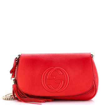Gucci Soho Chain Crossbody Bag Leather Medium