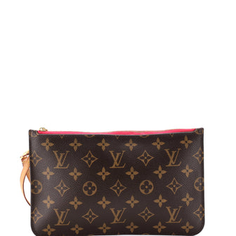 Louis Vuitton Neverfull Pochette Monogram Canvas Large