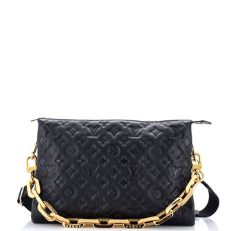 Louis Vuitton Coussin Bag Monogram Embossed Lambskin MM