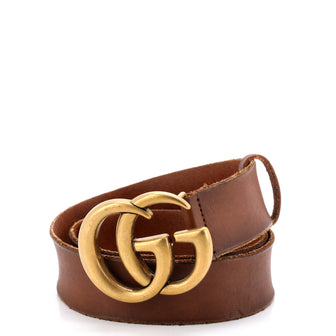 Gucci GG Marmont Belt Leather Wide