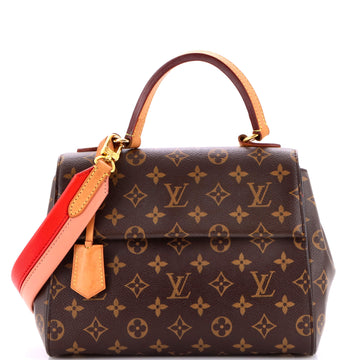 Louis Vuitton Cluny Top Handle Bag Monogram Canvas BB
