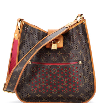 Louis Vuitton Musette Handbag Perforated Monogram Canvas