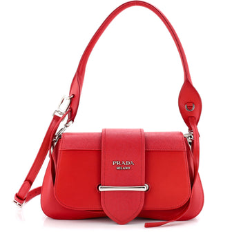 Prada Sidonie Shoulder Bag Saffiano Leather Medium