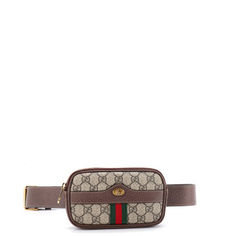 Gucci Ophidia Belt Bag GG Coated Canvas Mini