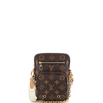 Louis Vuitton Utility Phone Sleeve Bag Monogram Canvas