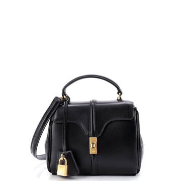 Celine 16 Top Handle Bag Smooth Calfskin Mini