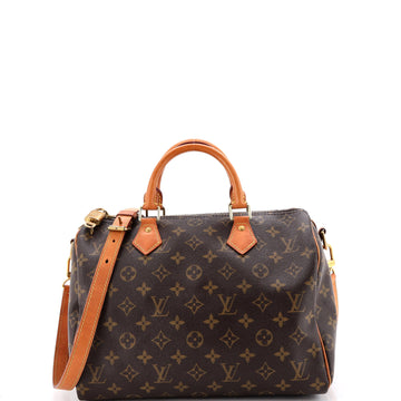 Louis Vuitton Speedy Handbag Monogram Canvas 30