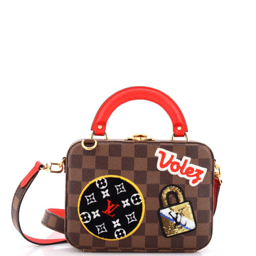 Louis Vuitton Stories Box Bag Limited Edition Patches Damier