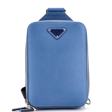 Prada Brique Sling Bag Saffiano Leather