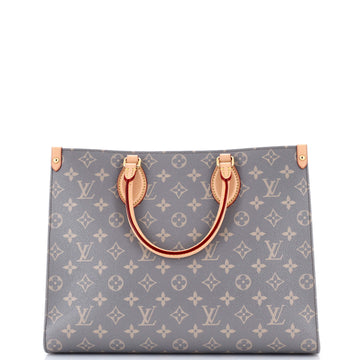 Louis Vuitton OnTheGo Tote Trianon Grey Monogram Canvas MM