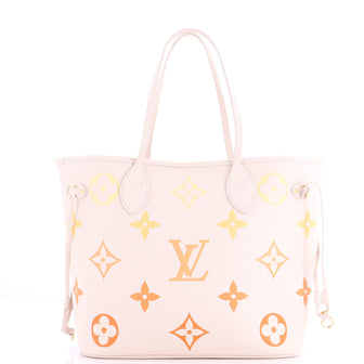 Louis Vuitton Neverfull NM Tote Degrade Monogram Empreinte Giant MM