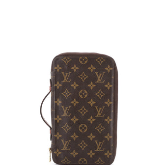 Louis Vuitton Poche Escapade Organizer Wallet Monogram Canvas