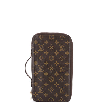 Louis Vuitton Poche Escapade Organizer Wallet Monogram Canvas