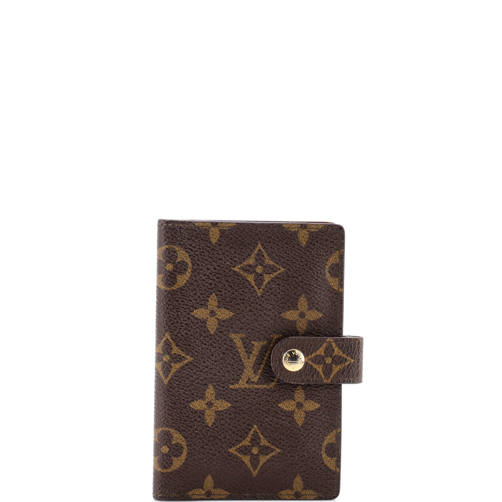 Louis Vuitton Agenda Cover Monogram Canvas Mini Brown 4124483