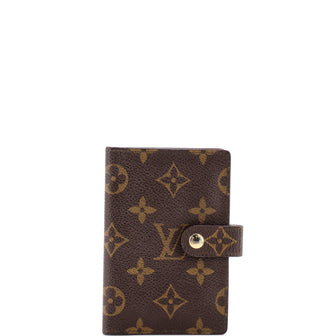 Louis Vuitton Agenda Cover Monogram Canvas Mini