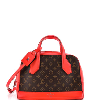 Louis Vuitton Dora Handbag Monogram Canvas and Calfskin PM