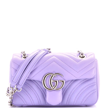 Gucci GG Marmont Flap Bag Matelasse Leather Mini