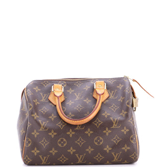 Louis Vuitton Speedy Handbag Monogram Canvas 25