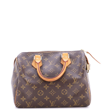Louis Vuitton Speedy Handbag Monogram Canvas 25