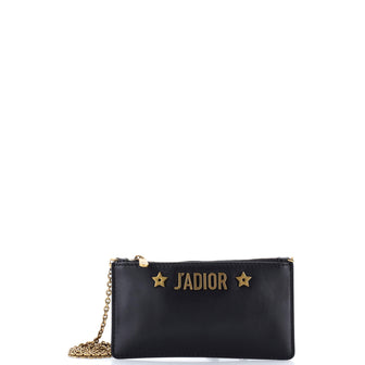 Christian Dior J'Adior Croisiere Chain Pouch Leather