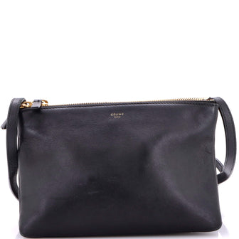 Celine Trio Crossbody Bag Leather Small