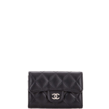 Chanel Classic Flap Card Case Quilted Lambskin