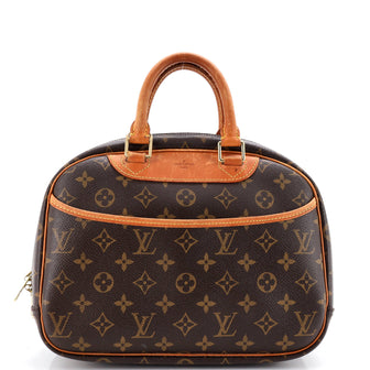 Louis Vuitton Trouville Handbag Monogram Canvas