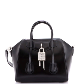 Givenchy Antigona Lock Bag Leather Mini