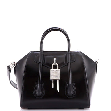 Givenchy Antigona Lock Bag Leather Mini