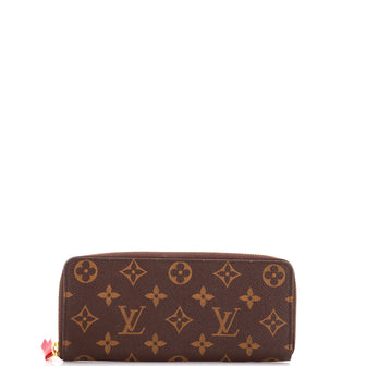 Louis Vuitton Clemence Wallet Monogram Canvas