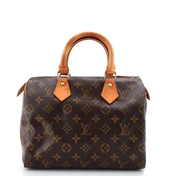 Louis Vuitton Speedy Handbag Monogram Canvas 25