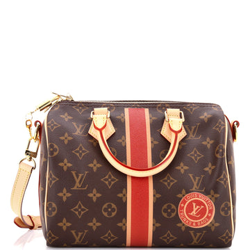 Louis Vuitton Speedy Bandouliere Bag Mon Monogram Canvas 25