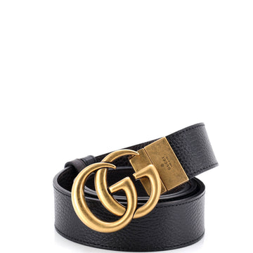 Gucci GG Marmont Reversible Belt Leather Wide