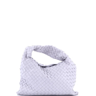 Bottega Veneta Hop Hobo Intrecciato Leather Small