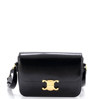 Celine Triomphe Shoulder Bag Smooth Calfskin Medium