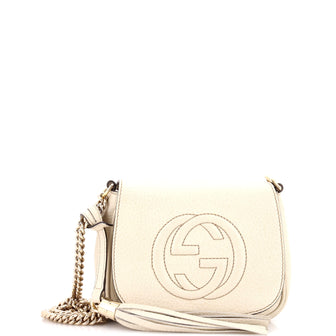 Gucci Soho Chain Crossbody Bag Leather Small