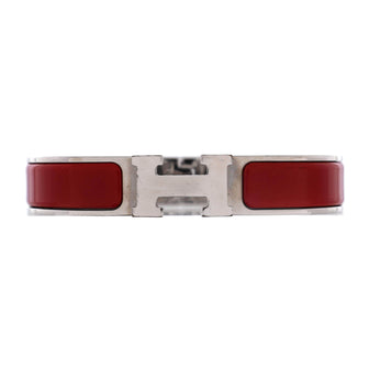 Hermes Clic H Bracelet Enamel Narrow