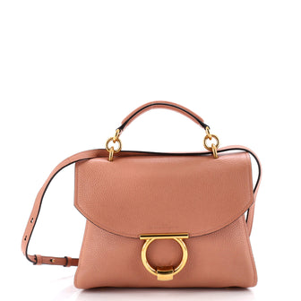 Salvatore Ferragamo Margot Satchel Leather Small