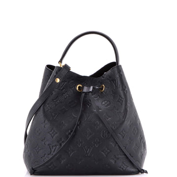 Louis Vuitton NeoNoe Handbag Monogram Empreinte Leather MM