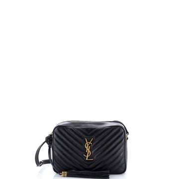 Saint Laurent Lou Camera Bag Matelasse Chevron Leather Small