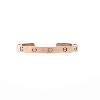 Cartier Love Cuff Bracelet 18K White Gold