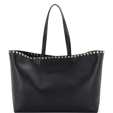 Valentino Garavani Rockstud Shopper Tote Leather Large
