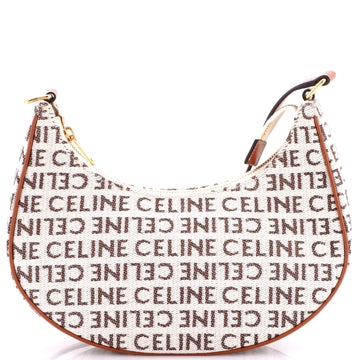 Celine Ava Bag All Over Logo Jacquard Small