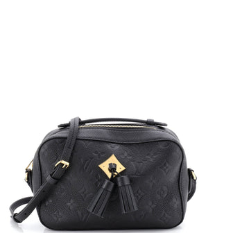 Louis Vuitton Saintonge Handbag Monogram Empreinte Leather