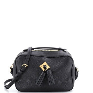 Louis Vuitton Saintonge Handbag Monogram Empreinte Leather